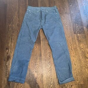 Levi Strauss & Co. Blue cuordoroy jeans